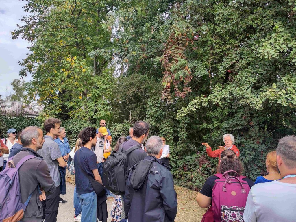 Muttersholtz - Patrick Barbier, Maire, présente la politique de la commune qui allie gestion des risques naturels, préservation de la biodiversité et adaptation aux changements climatiques