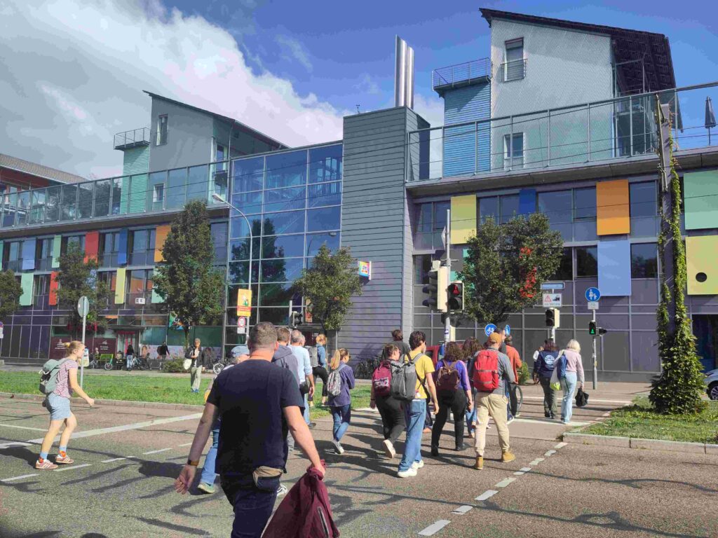 Freiburg - Solarsiedlung, quartier d'habitation à énergie positive