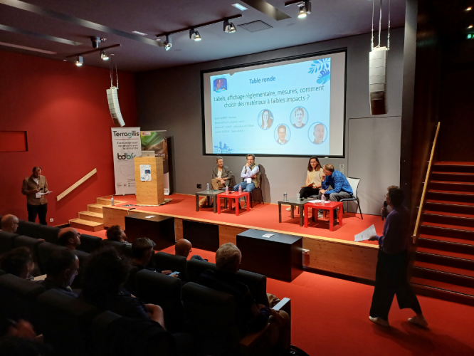 Table ronde : Comment choisir des matériaux à faibles impacts